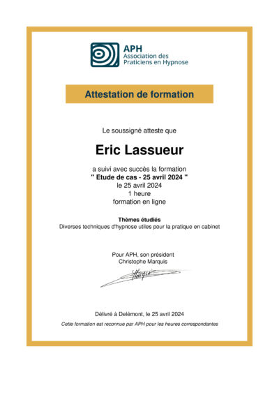 Etude de cas - 25 avril 2024