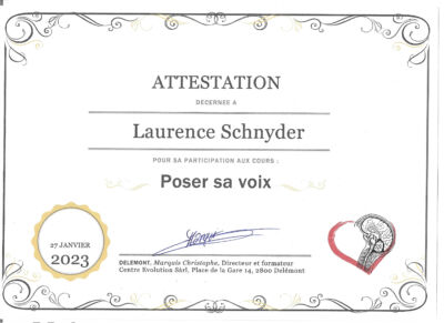 Vignette du certificat