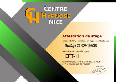 Vignette du certificat