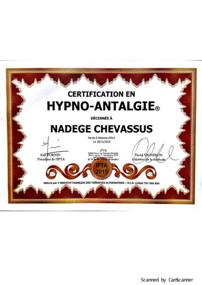 Vignette du certificat