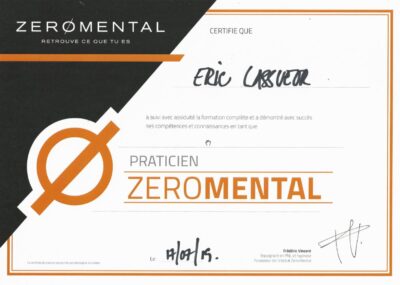 Diplôme Frédéric Vincent