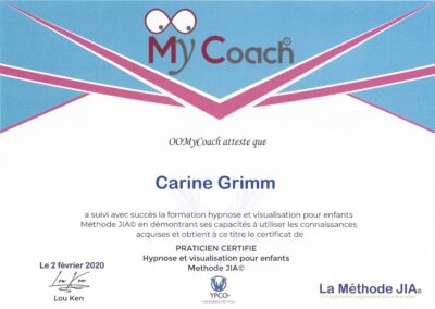 Vignette du certificat