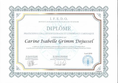 Vignette du certificat