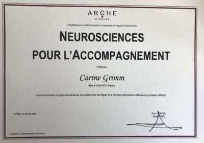 Vignette du certificat