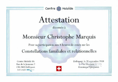 Vignette du certificat