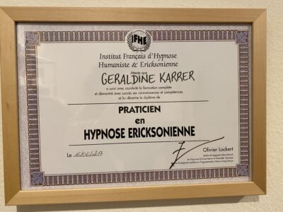 Praticien en Hypnose Ericksonienne