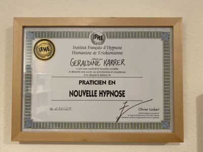 Praticien Nouvelle Hypnose