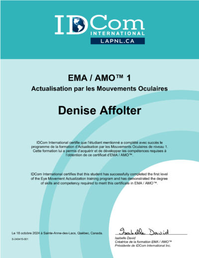 Vignette du certificat