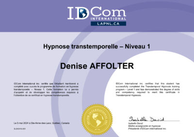 Vignette du certificat